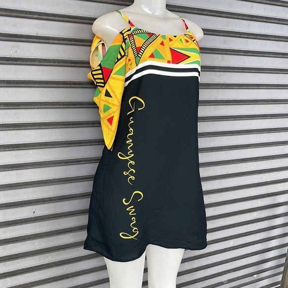 Guyanese Swag Mini Dress Size S New - Picture 4 of 14